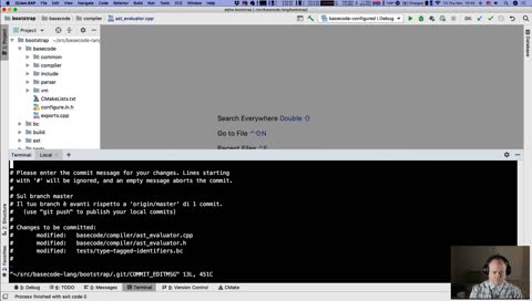 [basecode] finish the parser, part 10