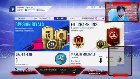 FIFA 19 PREMI FUT CHAMPIONS E DIVISION RIVALS LIVELLO 1!