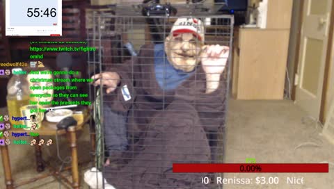 24 HR Animal Cage Stream