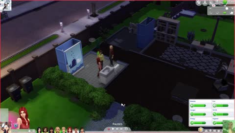 Sims 4 first and then the end to Dragon age origins with Claire