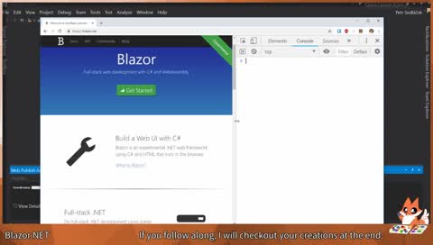 Blazor .NET and C# tutorials