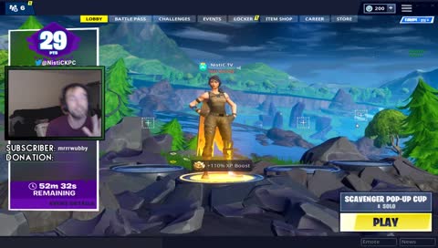 Freaking out Beanie Kev