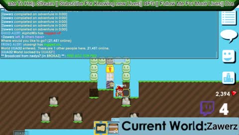 Growtopia - Chilling And Doing Profit!!!|| Got Scammed By kikster1 Acc publicVend World Owner 50wl"Zawerz" If U Feel bad || Road To BFG ||