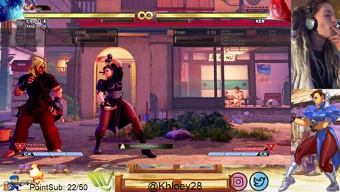 Chun Li - Road to diamond with my smurf !