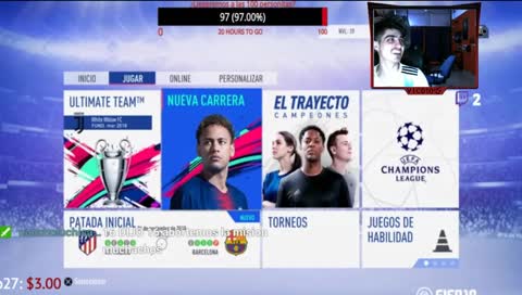 Clubes PRO con seguidores |Previo a los 100 |Stream Club //El Barba//