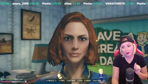 Let's see if I can stream Fallout 76 and create my character together (Chill stream) - 10 sub goal