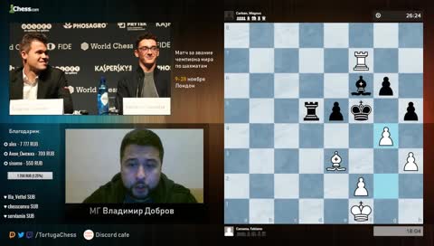 Wednesday night with GM Tortuga on chess.com!