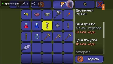 играем в terraria