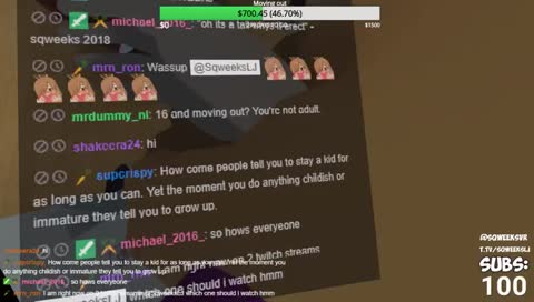 Sqweeks chocking on that saxophone