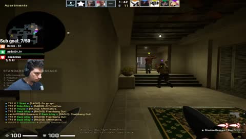 [ENG/TUN] CSGO4Life | Sub Goal 5$ Steam Wallet  | Follow me @TF2xGAMER