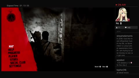 Tazzy and Toast Adventures - Lung Cancer Awareness Stream day 15 of 30 - #FCancer #GrandpaTaz