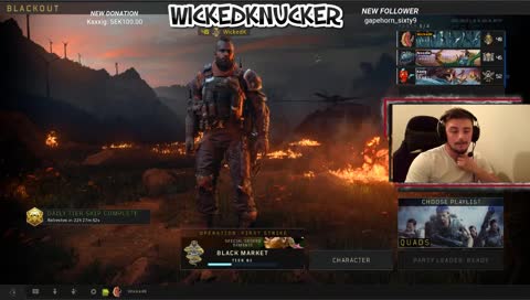 [Swe/Eng] Call of Duty: Black Ops 4! Noob quads!