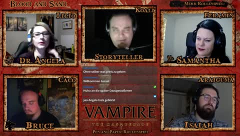  [Vampire V5] Blood and Sand #3 - Politiker  (GER)