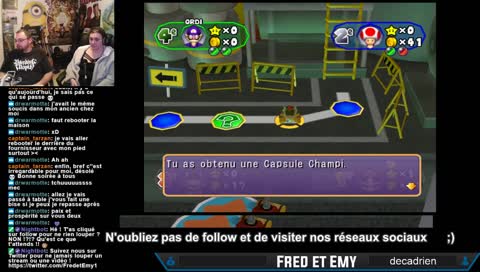 Soirée rétro gaming : GameCube - Mario Party 6 - Mario Kart Double Dash !