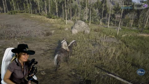 [PS4PRO] Cowgirl Plays RDR2 | Spyro Giveaway Today | Blue Mic Giveaway Tomorrow <3