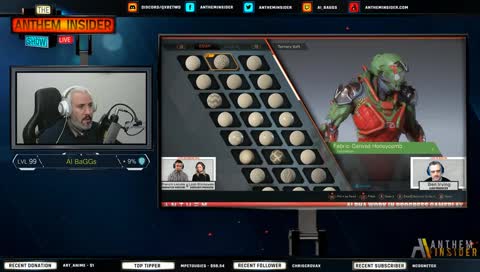 ANTHEM Personalization/Cosmetics livestream - [EA GAME CHANGER] - !AIClub !giveaway #anthemgame #ea #bioware #AnthemInsider