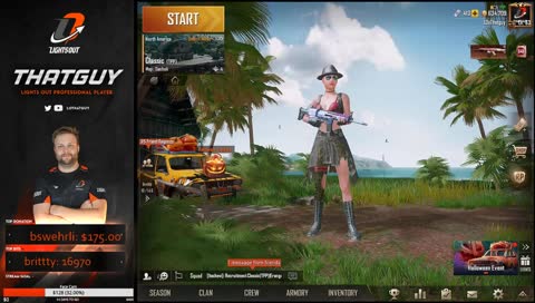 Lights Out!! /// PUBG MOBILE ///Wacky Wednesday!  /// Donate for the stream! ///