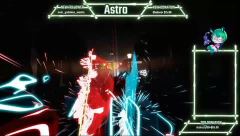 Waiting for peopel to get on. So lets play Beat Saber 