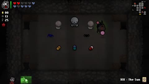 Isaac with classic soundtrack