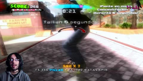 [Ps2] La vida por el monopatín #3 ~ Visitando Downtown