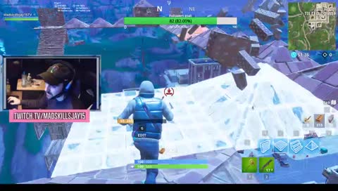 Drinking on a snowy night like a boss!