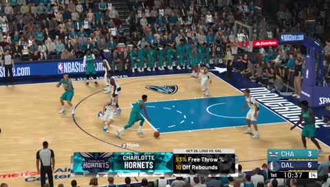[LEAGUE PASS] CHA vs DAL (week 8) 2020-2021 season
