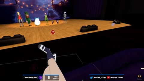 Talent Show in VR | 74/100 Subs | !discord