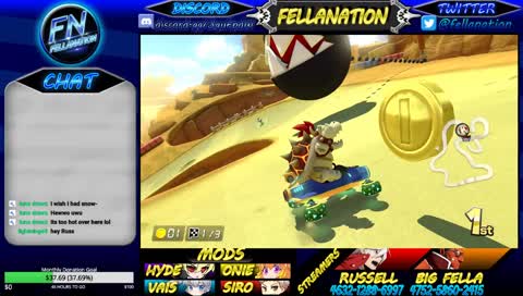 Fellanation Plays Live! Mario Kart 8 Deluxe/Splatoon 2
