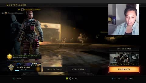 Whos Cardi B? |Sub goal 120|Follow Goal 800|Come Chill w/ ya girl!(!sub !donate)|Call of Duty:BO4|PS4|720p
