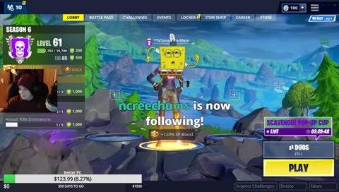 Im A God 20+ WINS | Random duos