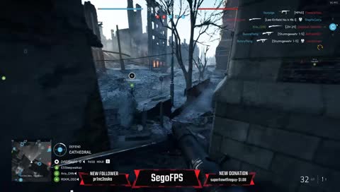 Shooting Grenade in the Air