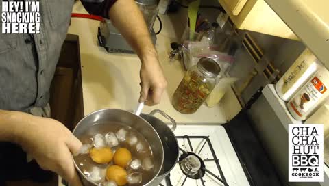 NFL Thursday Night Indoor Tailgate - cooking Carolina Mustard Wings, Slaw Dogs & Pimento Cheese Deviled Eggs