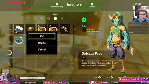 Adventurer Axie fights a camera for 2 hours. Oh and Zelda stuff.