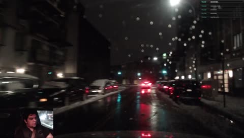 NYC Driver ITS SNOWIN!