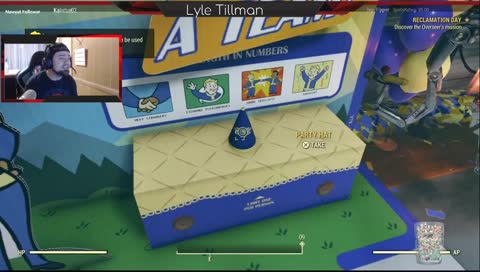 The simple pleasures😂😂Lyle gets a party hat🤗