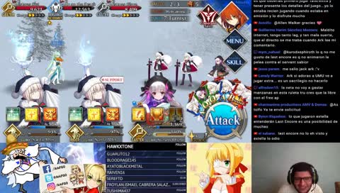 [Stream]Mañana tendremos noticias? Farm ligero Navidad Re-Run 2017 Fate Grand Order NA