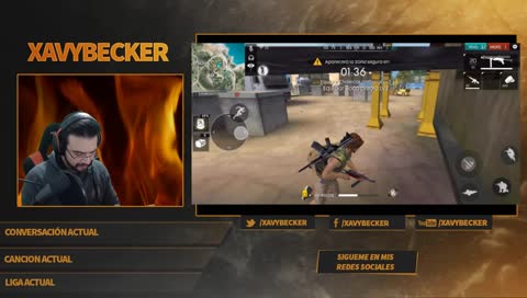 [LAN] Xavy Becker jugando #FreeFire con @Ninarata777