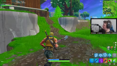 Fortnite till jackson gets on pogu~ TheBigOCE on socials