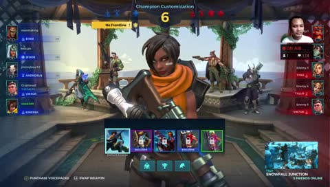 Paladins (PS4) good day to level up.