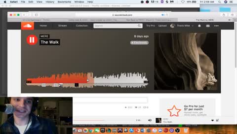 Mixing the stream beat also playing and reviewing songs!