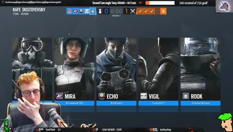 [AUS] Rainbow 6 then some BFv come chill road to 1000 followers need your help <3