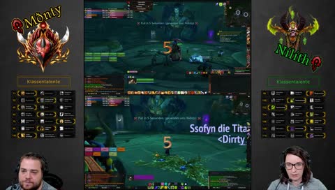 Kaffeeklatsch um 10:30 mit Nina und WoW. #DH #Tank 