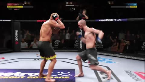 [RUS] [XboxOne] [Повтор] Разборки за гаражами в UFC 3
