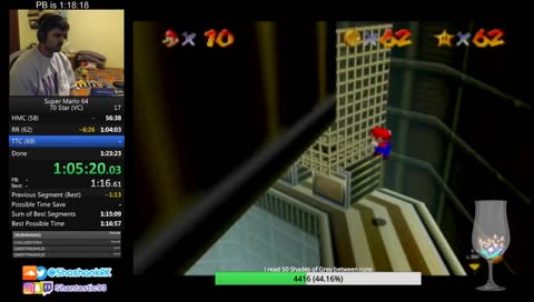 [70-Star] Scuffed Bonkfest - no-reset speedruns for practice/sub-1:15