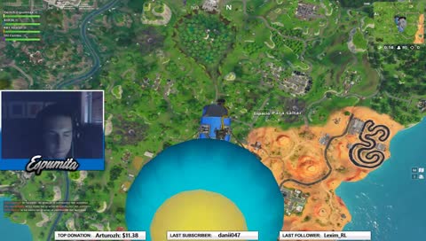 Fortniteando un día mas | Twitter @EspumitaRL