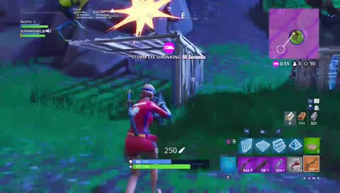 Ice trapping noobs into the storm