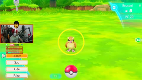 On part à la chasse aux pokémons. 