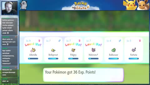 [FIN] Pokemon Let's Mennään!
