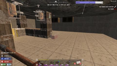 Максимальная сложность. Цель выжить 1000 дней. Не умирать больше 50 раз