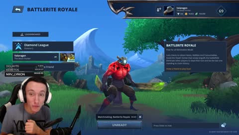 Un peu de soloQ ! Tournoi battlerite royale à 21H ! Vous pouvez vous inscrire jusqu'à 20h45 -> !tournoi